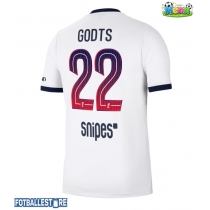 Paris Saint-Germain Mika Godts #22 Bortedrakt 2026-27 Kortermet